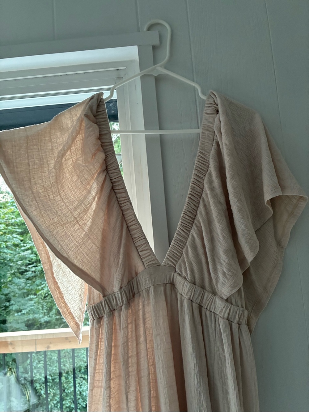 Women’s Free People La La Maxi Dress  - beige - Picture 6 of 10